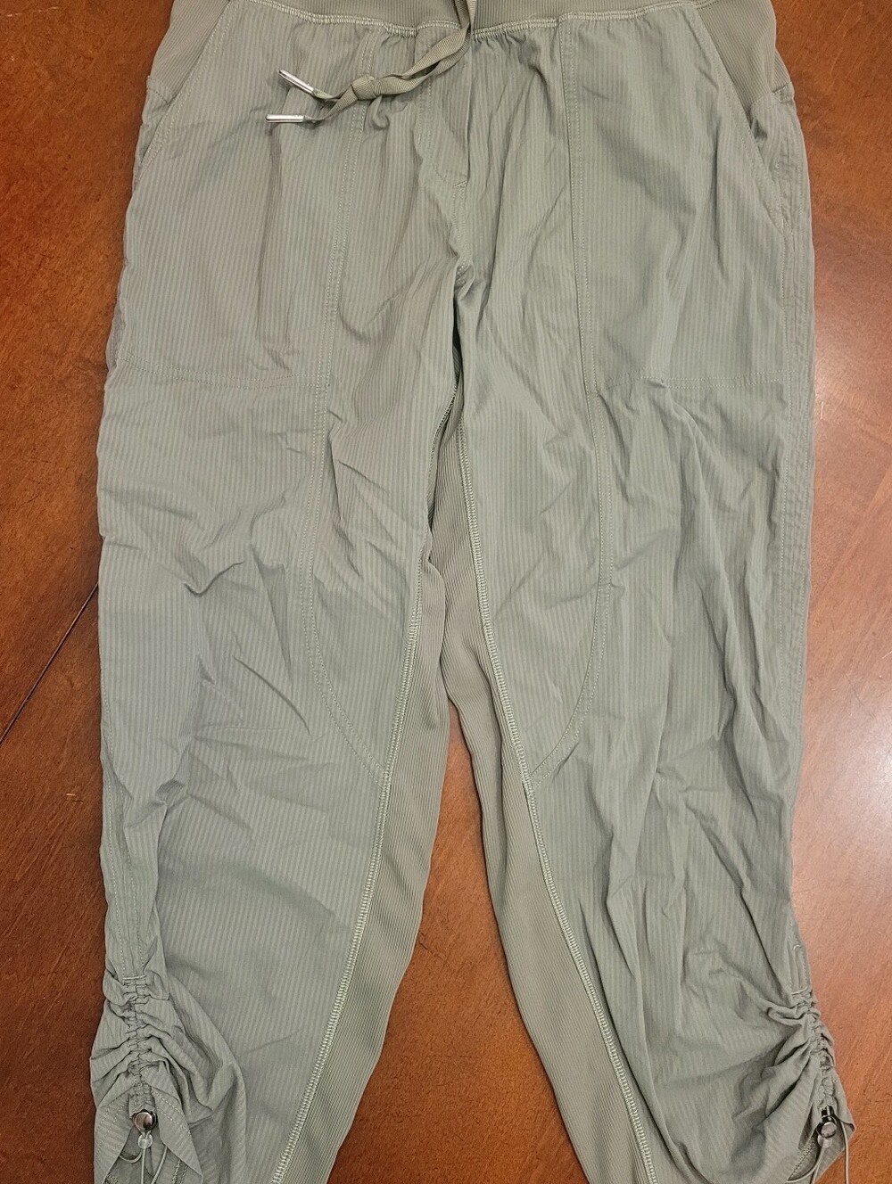 Lululemon Lightweight Olive Green Drawstring Pants